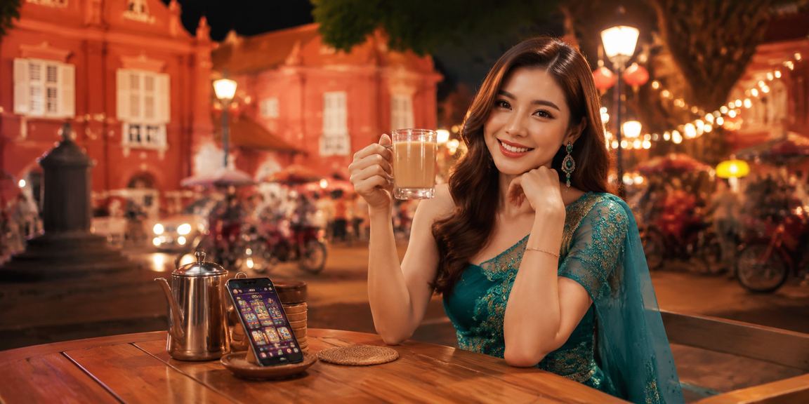 Pengguna Melaka mengakses kasino dalam talian 1400 melalui telefon pintar dengan selamat
