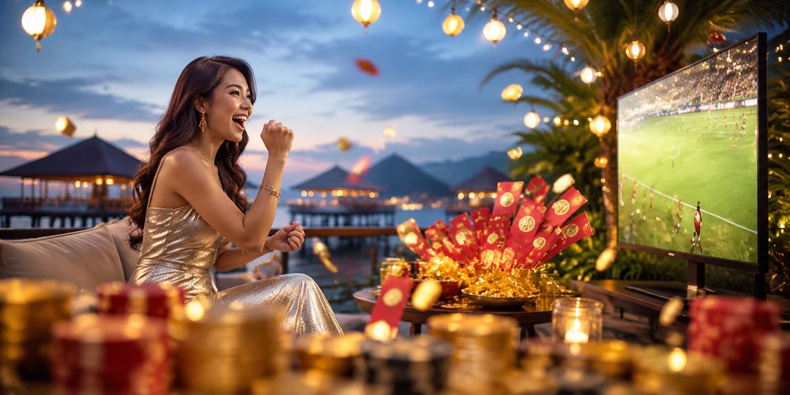 Pemain dari Terengganu menerima bonus sampul merah dan membuat deposit di platform roulette 1400